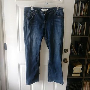Torrid size 18 R blue jeans